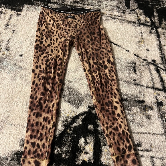Authentic Dolce & Gabbana X Skims leopard leggings - Picture 2 of 5